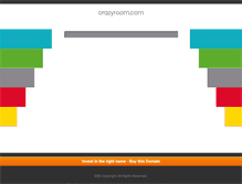 Tablet Screenshot of crazyroom.com